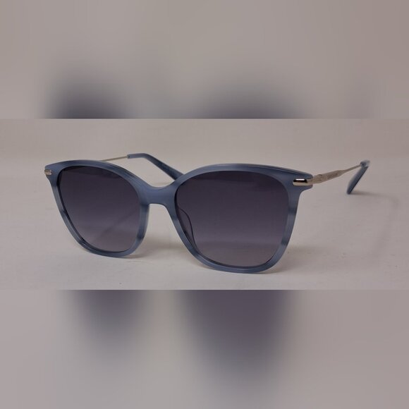 Longchamp Women\'s Sunglasses Marble Blue Gradient Square LO660S 421 54-17-140